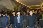 北京市社会科学院中心组（扩大）学习 参观纪念红军长征胜利80周年展览 - 社会科学院