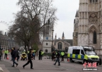 当地时间3月23日上午，英国议会大厦周边仍处于封锁状态。 - News.Cntv.Cn