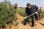山东省军地领导参加全民义务植树活动 - 林业网