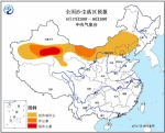 中央气象台发布沙尘暴蓝色预警 - 林业网