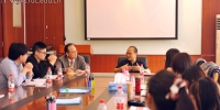 台湾中国文化大学代表团来访劳动人事学院 - 人民大学