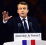 "马克龙在巴黎卢浮宫前举行的庆祝胜选集会上讲话。 - News.Cntv.Cn