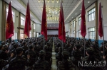 中国人民大学2016级本科生军训开营仪式举行 - 人民大学