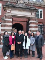 吴晓球副校长在美看望龙绳德校友并赴哥大、哈佛调研 - 人民大学