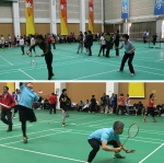 学校举办2017年教职工羽毛球比赛 - 邮电大学