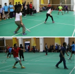 学校举办2017年教职工羽毛球比赛 - 邮电大学