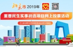 北京市2019年重要民生实事初选项目网上投票活动 - 审计局