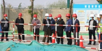 涿州市高新区党工委负责人到模式动物重大设施项目调研复工复产建设情况 - 农业大学